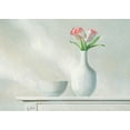 thumbnail image 2 of Maas, Isa 24x18 White Modern Wood Framed Museum Art Print Titled - Pink Dream II, 2 of 4