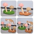 thumbnail image 2 of Rascador de setas para gatos, poste para rascar para gatos, pequeño árbol para gatos, juguetes MABOTO Rascador, 2 of 7