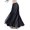 Black, variant on Women Solid Color Satin Skirt High Waist Style Women's Skirts Midi Skirt for Women Summer Soft Smooth Fabric Daily Wear