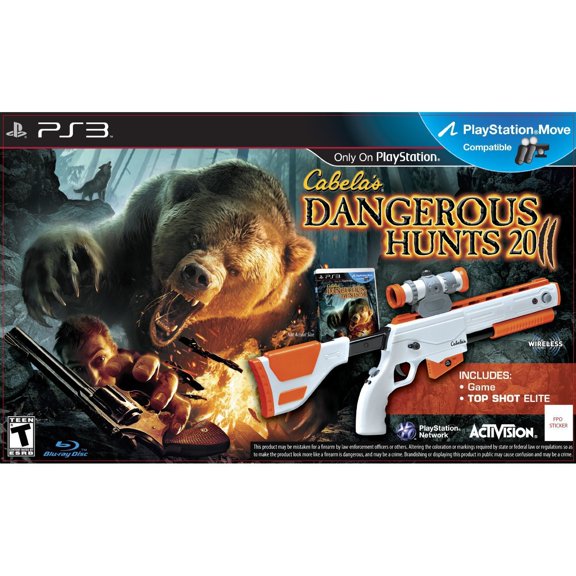 Videojuego ACTIVISION Cabela's Dangerous Hunts 2011 Paquete