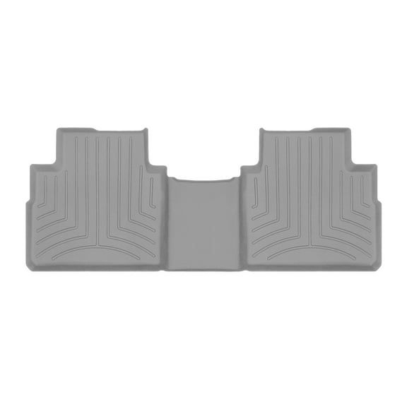 WeatherTech FloorLiner HP Custom Fit Floor Mats compatible with 2021-2022 Nissan Rogue - 2nd Row, Grey