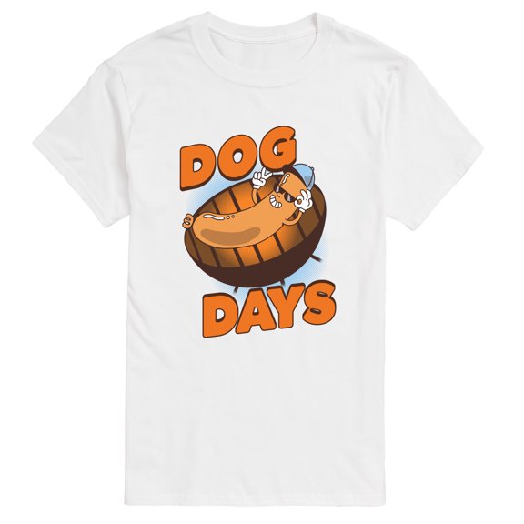 Instant Message - Hot Dog Days of Summer Short Sleeve Graphic T-Shirt