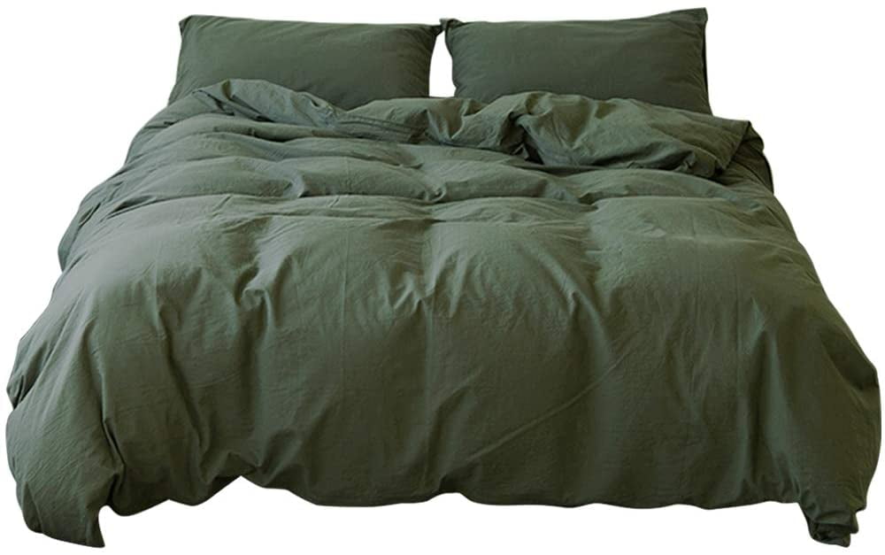 green quilt cover king