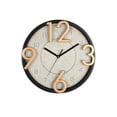 thumbnail image 1 of Reloj de pared Injueey movimiento silencioso Decoración del hogar color Oro viejo, 1 of 6