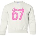 thumbnail image 2 of Inktastic 67 Tween Vibe Youth Sweatshirt, 2 of 4