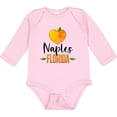 thumbnail image 3 of Inktastic Naples Florida Orange in Heart Boys or Girls Long Sleeve Baby Bodysuit, 3 of 5
