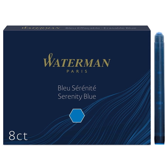 Pluma estilográfica Waterman Multicolor con 8 cartuchos de tinta