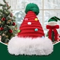 thumbnail image 6 of Cozy Christmas Knit Beanie For Women Men Fun Holiday Party Hat Cute Xmas Stocking Cap Soft Yarn Winter Earflap Cap For Family, 6 of 8
