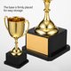 thumbnail image 3 of MERRYHAPY Trofeo De Plástico Dorado Para Deportes Con Base Cuadrada Y Fácil De Transportar, 3 of 7