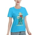 thumbnail image 2 of Women's Basic Short Sleeve T-Shirt Super Saiyan, 2 of 6