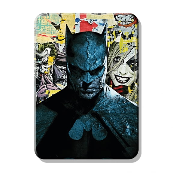 Batman, Joker, Harley Quinn Collage Magnet