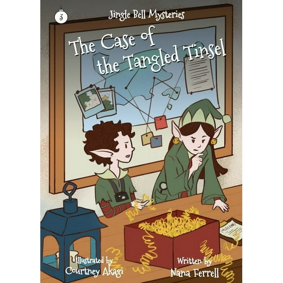 Jingle Bell Mysteries, Book 3 The Case of the Tangled Tinsel, (Paperback)