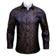 thumbnail image 1 of Barry.Wang Camisas de lujo con estampado 3D de cachemira color vino tinto para hombre, camisas casuales de manga larga con flores para hombre, camisas de vestir ajustadas, 1 of 6