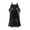 Black, variant on Halloween Maxi Dress Women Renaissance Vintage Off Shoulder Chiffon Long Dress Square Neck A-line Silhouette Strappy Costume for Festive Occasions