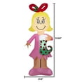 thumbnail image 3 of New Christmas Airblown Inflatables Yard Decoration Cindy Lou Who Dr. Seuss, 5 ft, 3 of 6