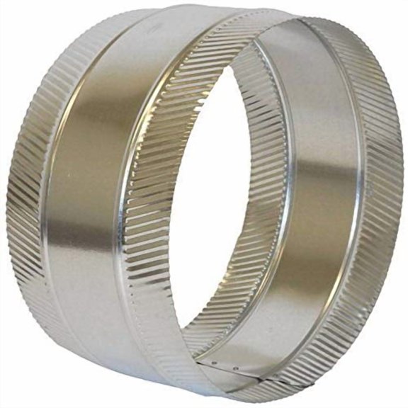 FDSC-12 12-Inch Diameter Flex and Sheet Metal Duct Splice Connector Collar