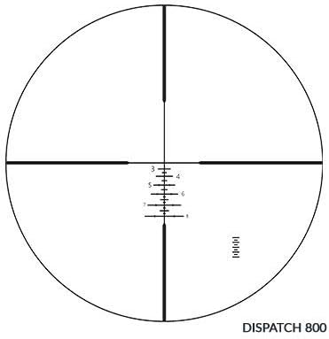 Vanguard Endeavor RS IV Rifle Scope, 4-16x50mm, 30mm Tube, Second Focal Endeavor RS IV 41650DS8