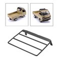 thumbnail image 3 of RC 1:10 Coche Techo de Techo Tabla de Equipaje - Bandeja de Portador de Equipaje de Rack de Metal, Visor de Ventilación, Piezas de Antena para 1/10 RC , Roof Rack Barra de techo Baoblaze portaequipajes rc camiones, 3 of 8