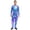 Blue, variant on Men’s 70s Disco Jazz Dance Rompers Shiny Metallic Jumpsuit for Party Astronaut Alien uniforms Black M