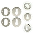 thumbnail image 3 of 2 Ensembles de Couvercle de Serrure en Acier Inoxydable Couvercle de Protection de Serrure (Argent), 3 of 9