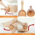 thumbnail image 3 of Coloody 4-in-1 Maderotherapia Kit, Wood Therapy Massage Tools for Body Shaping, Wooden Massage Roller, Lymphatic Drainage Massager Set, 3 of 6