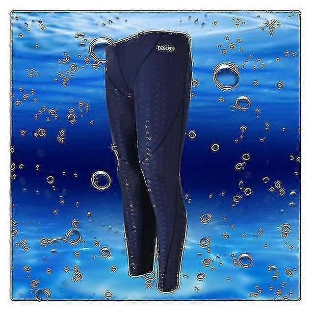 Professional Swimming Pants Professional Long Swimsuit Mens Long Swimming Pants-df