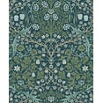 thumbnail image 2 of NextWall Victorian Garden Floral Peel and Stick Wallpaper (Lunar Rock & Clay), 2 of 7