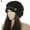 Black, variant on NUZYZ Women's Braided Autumn Winter Warm Baggy Beanie Knit Crochet Ski Hat Cap