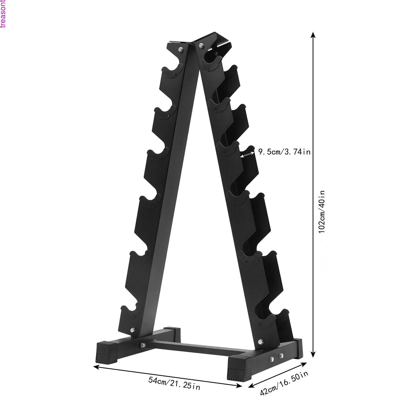 Home Gym Dumbbell Rack Stand Heavy Duty Storage Holder Shelf Weight Rack 300kg