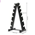 thumbnail image 2 of Home Gym Dumbbell Rack Stand Heavy Duty Storage Holder Shelf Weight Rack 300kg, 2 of 15