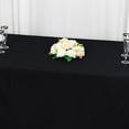 thumbnail image 5 of BalsaCircle 90" x 156" Rectangular Cotton Wedding Tablecloth Linens Black, 5 of 7