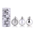 thumbnail image 1 of 24 Uds Bola de Navidad JanHm delicada reutilizable alto brillo, 1 of 5