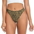 thumbnail image 1 of Fotbe Leopard Print Tanga Sin Costuras para Mujer con Estampado – Panties Invisibles, Transpirables y Cómodos para Uso Diario-XX-Large, 1 of 5