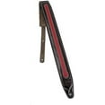 thumbnail image 6 of C-34 Handmade Red and Black Premium Signature Grain Leather Padded Strap 3 1/4" Wide For Acoustic, Electric, And Bass Guitars$$Music, 6 of 8