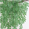 thumbnail image 2 of Injueey Vid verde artificial para colgar en la pared del hogar, vid de sauce falso, habitación, jardín, balcón, pasillo, fiesta de boda, decoración Plantas Artificiales verde 80.5 cm Injueey HA6774-02B, 2 of 6