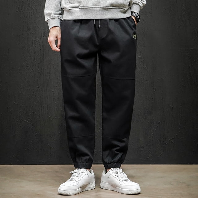Pantalons de Jogging pour Hommes Pantalons Décontractés pour Hommes Pantalons de Travail à Cordon de Serrage Pantalons de Randonnée Vêtements d'Extérieur en Liquidation