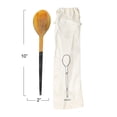 thumbnail image 3 of Bloomingville Horn Serving Spoon in Printed Drawstring Bag, 3 of 4
