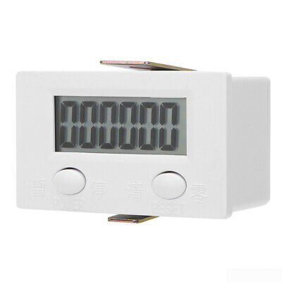 Magnetic Induction Plastic Counter 6-Digit Digital Display With Switch BEM6C New 