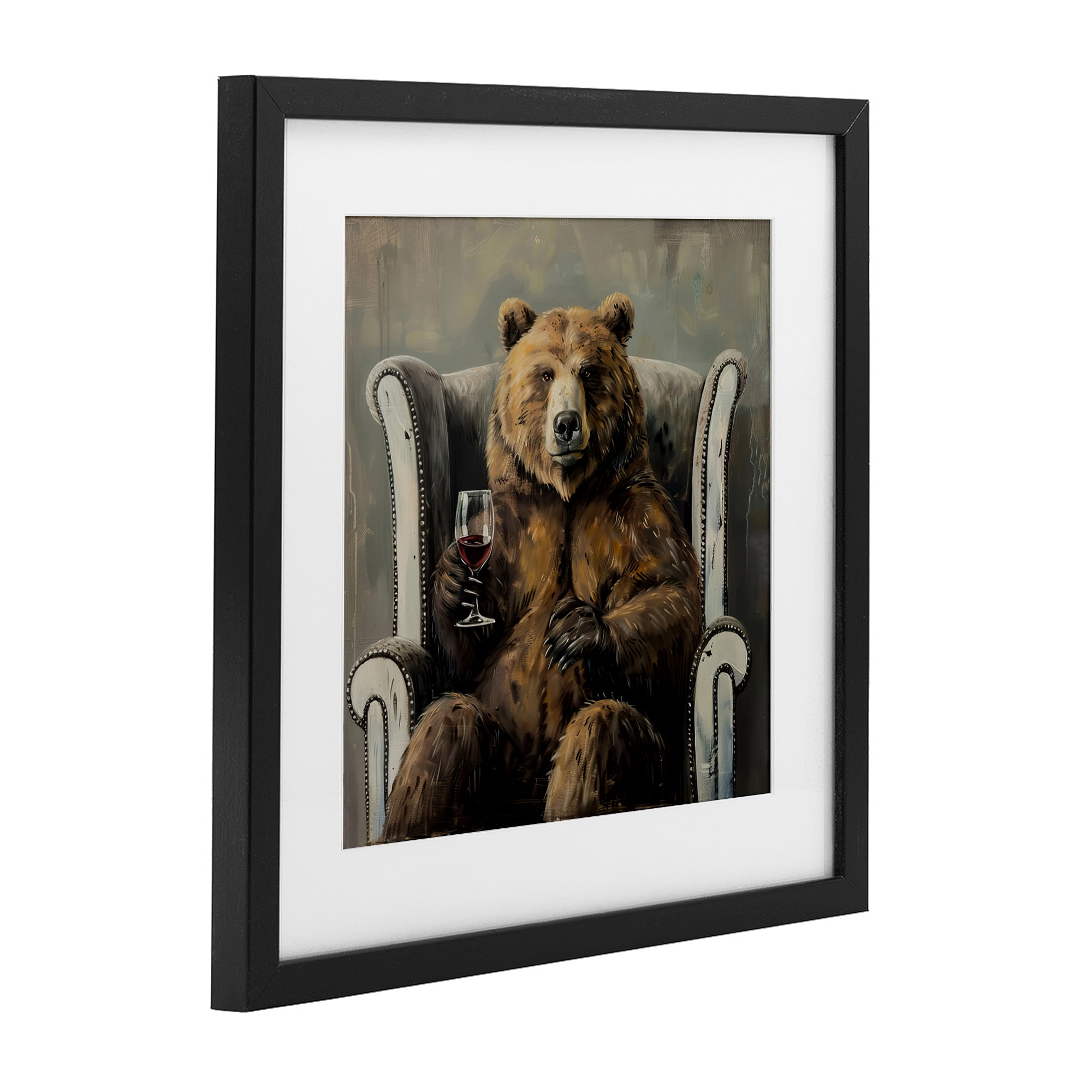 Stupell Industries It Was A Rough Day Black Framed Print Under Glass, design by Tina LeCour