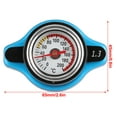 thumbnail image 4 of Car Radiator Cover, Universal Thermostatic Radiator Cap Water Tank Cover Leakproof W Temperature Gauge, 4 of 7