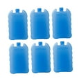 thumbnail image 2 of 6x Cajas de hielo Caja de transporte de cadena de frío Paquetes de congelación Congelador de hielo reutilizable resistente Botella pequeña plana, 2 of 9