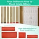 thumbnail image 5 of Dinheiro 4 piezas de herramienta de veta de madera de goma, herramientas de pintura de veta de madera, peine de veta de madera de imitación, decoración de madera sintética, pintura de madera de, 5 of 5