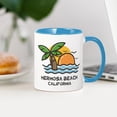 thumbnail image 4 of CafePress - California Hermosa Beach Mugs - 11 oz Ceramic Mug - Novelty Coffee Tea Cup, 4 of 6