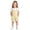 X1 Beige, variant on Krdevn Kids' Gradient Short Overalls, Adjustable Strap Casual Bib Shorts with Pockets,