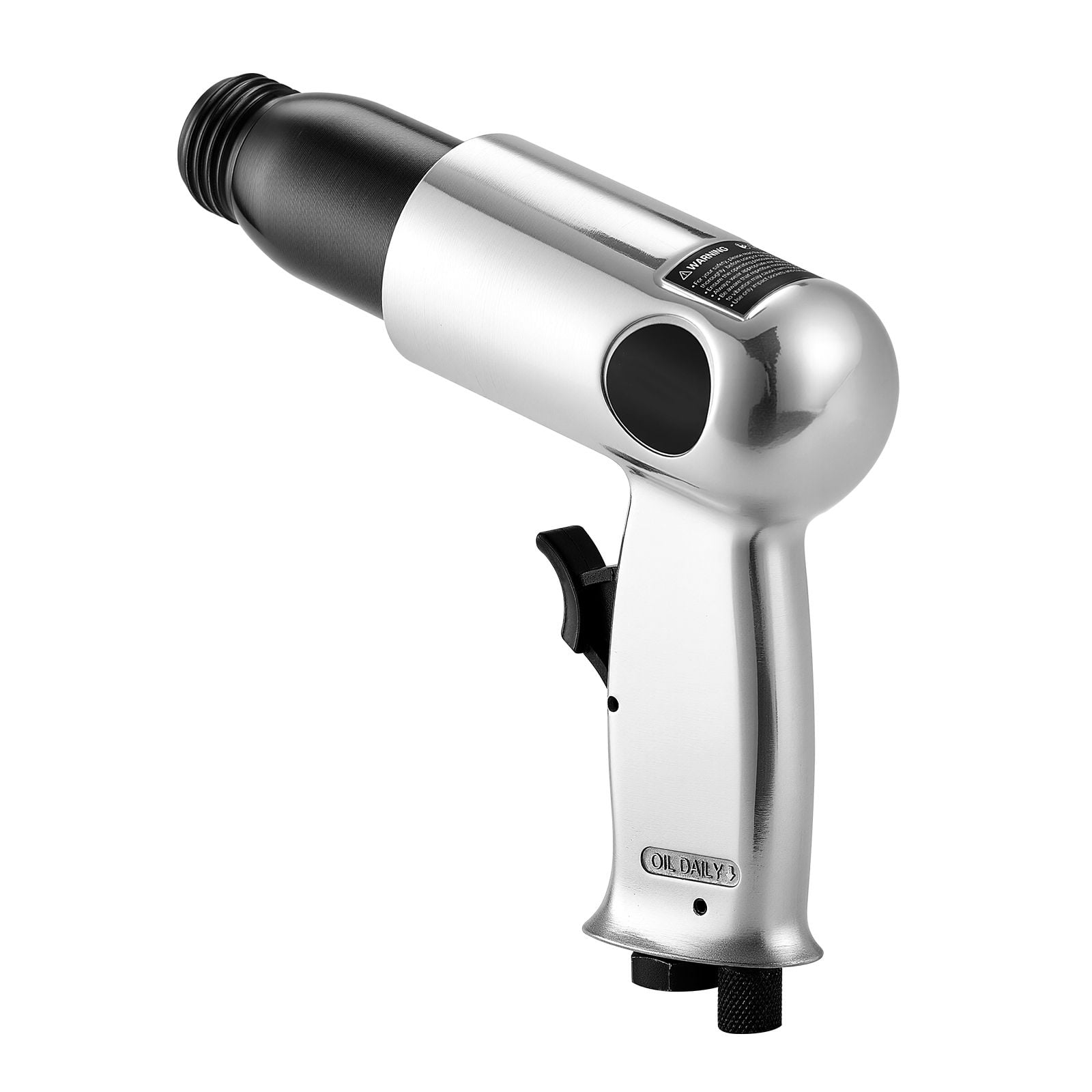 Air Hammer 3500 BPM 2.76 Inch Stroke 4 Chisels Pneumatic Hammer for Metal Concrete Cutting Bolt Removal