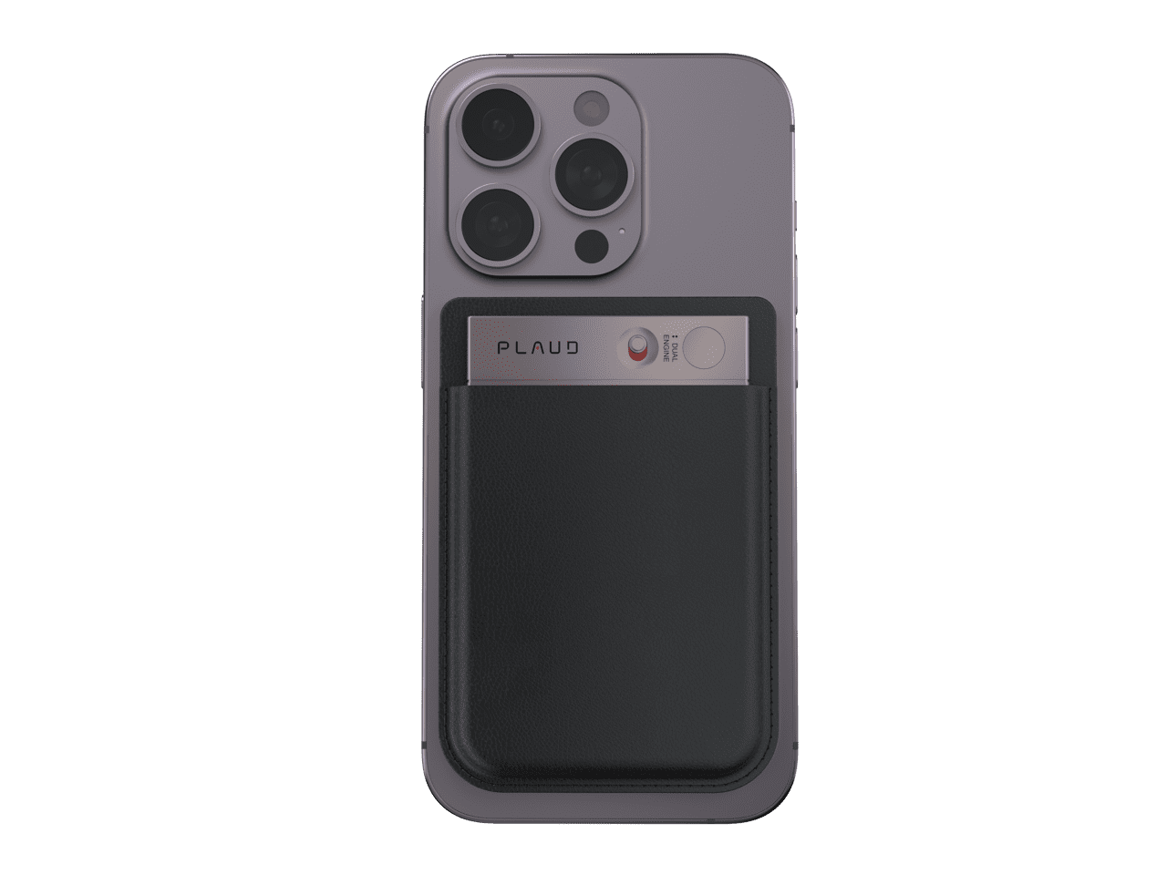 PLAUD NOTE: ChatGPT Empowered AI Voice Recorder w/ Black Magnetic Case (Starlight)