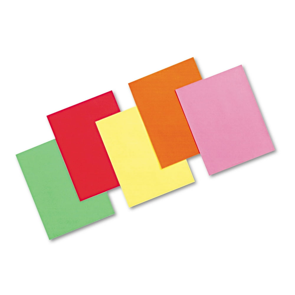 Pacon Array Colored Bond Paper 24lb 81/2 x 11 Assorted Brights 500