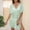 Green, variant on TMOYZQ Women Swimsuit Coverup Bohemia Swimwear Bathing Suit Cover Up Short Sleeve V Neck Wrap Beach Cover Ups Summer Dress