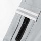 thumbnail image 5 of pstuiky Pantalones cortos para hombre, Pantalones cortos de trabajo para hombre, de verano, finos, holgados, de pierna recta, con múltiples bolsillos y cremallera, informales, 5 of 9