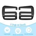 thumbnail image 3 of Uxcell G Hook Webbing Slide Buckles, Metal G Hooks Webbing Buckles Clips Adjustable Buckle for Backpack Luggage Straps Black 32mm, 3 of 7